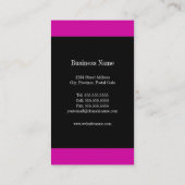 Carte De Visite Moderne et professionnel (Dos)