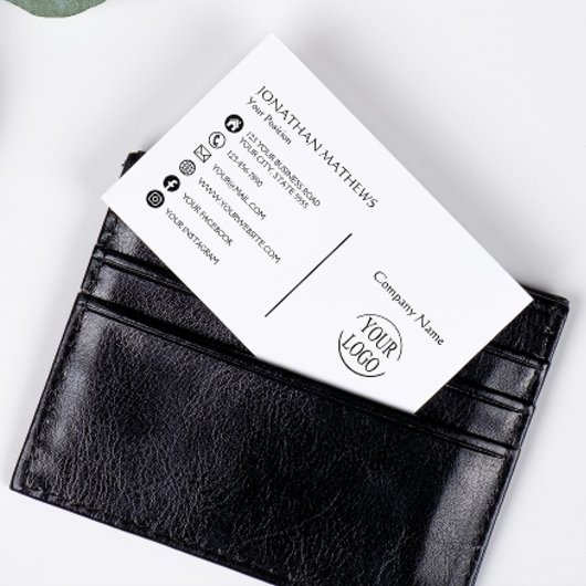 Carte De Visite Moderne et simple