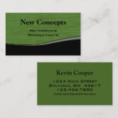 Carte De Visite Moderne et tendance (Devant / Derrière)