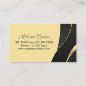 Carte De Visite Moderne Eyelash Beauty Maquillage Artiste Extensio (Dos)