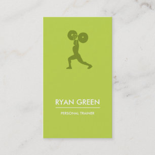 Carte de visite moderne Formateur personnel