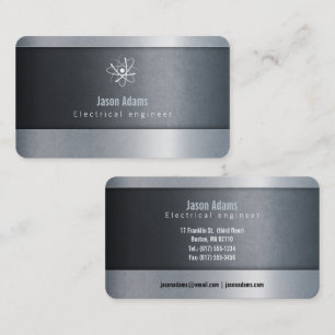 Carte De Visite Moderne frais électrique de l'ingénieur  