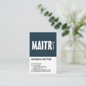 Carte De Visite Moderne Gras, Bouddhisme, Bouddhisme (Debout devant)