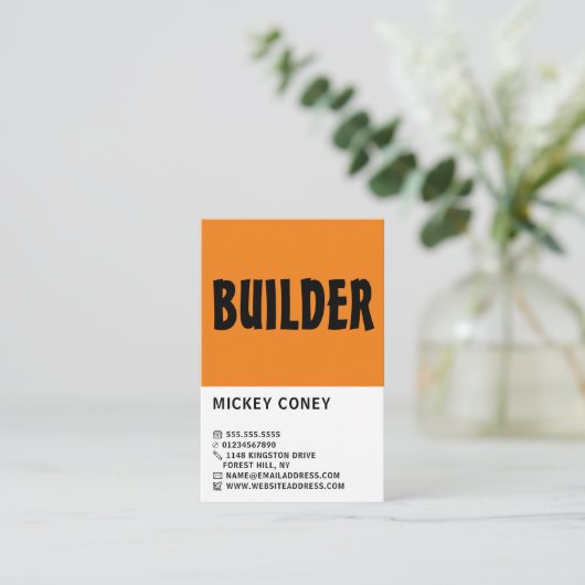 Carte De Visite Moderne Gras, Constructeurs, Constructeurs (Debout devant)