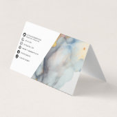 Carte De Visite Moderne I Abstrait 3 (Dos)