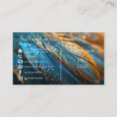 Carte De Visite Moderne I Feathers 1 (Devant)