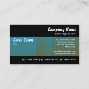 Carte De Visite Moderne II - Tex couleur