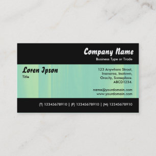 Carte De Visite Moderne II - Tex couleur