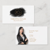 Carte De Visite Moderne Immobilier Professionnel Maison de plage (Devant / Derrière)