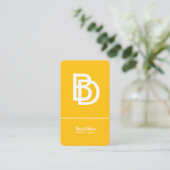 Carte De Visite Moderne inspirée par Instagram (Debout devant)