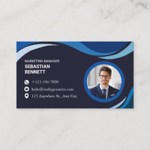 Carte De Visite Moderne Minimaliste Personnalisé