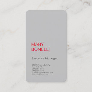Carte De Visite Moderne minimaliste professionnel