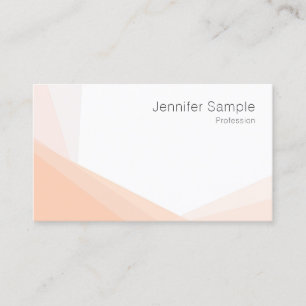 Carte De Visite Moderne minimaliste professionnel élégant Modèle