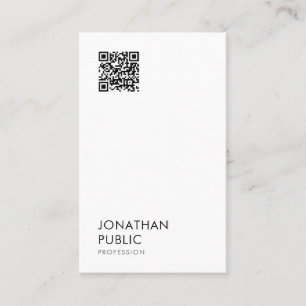 Carte De Visite Moderne minimaliste Simple élégante Océanie Profes