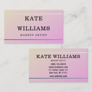 Carte De Visite Moderne minimaliste simple professionnel lumineux