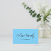 Carte de visite moderne minimaliste tendance (Debout devant)