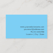 Carte de visite moderne minimaliste tendance (Dos)
