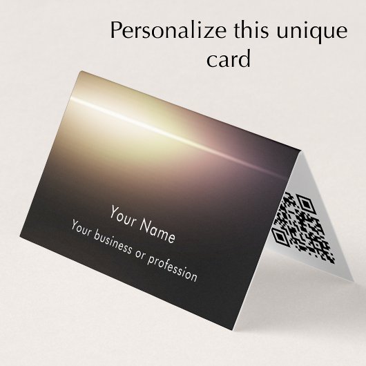 Carte De Visite Moderne modèle personnalisé de technologie de code