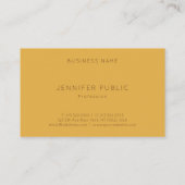 Carte De Visite Moderne Modèle professionnel Tendance Couleurs Lux (Dos)