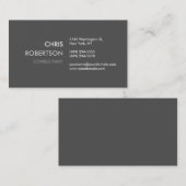 Carte de visite moderne moderne design (Devant / Derrière)
