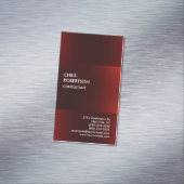 Carte de visite moderne moderne foncé (In Situ)