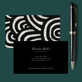 Carte De Visite Moderne Moyen Siècle Grunge Arch Chic