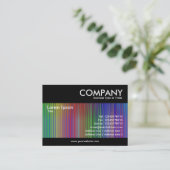 Carte De Visite Moderne - Multicolores (Debout devant)