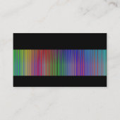 Carte De Visite Moderne - Multicolores (Dos)