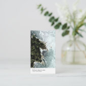 Carte de visite moderne Ocean Tide (Debout devant)