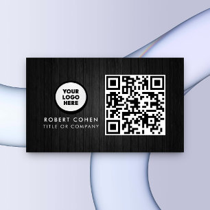 Carte de visite moderne personnalisée avec logo et