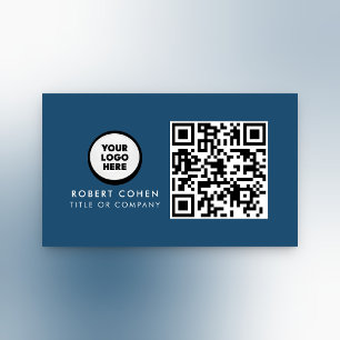 Carte de visite moderne personnalisée avec logo et