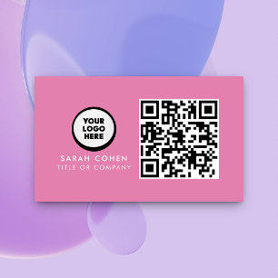 Carte de visite moderne personnalisée avec logo et