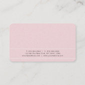 Carte De Visite Moderne Plain Premium Pearl Finition luxueuse Lamo (Dos)