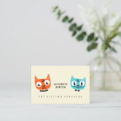 Carte de visite moderne pour le service de garde d (Debout devant)