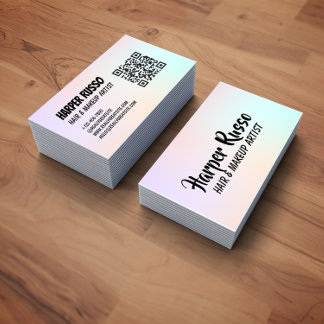 Carte de visite moderne pour les médias sociaux av