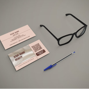 Carte de visite moderne pour les médias sociaux av