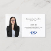 Carte De Visite Moderne Professional Realtor Immobilier Ajouter un (Devant)