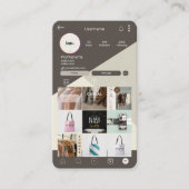 Carte de visite moderne professionnel | Conception (Devant)