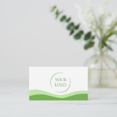 Carte De Visite Moderne, Professionnel, Design Simple (Debout devant)