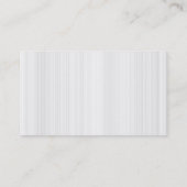 Carte De Visite Moderne Professionnel élégant Bois blanc clair (Dos)