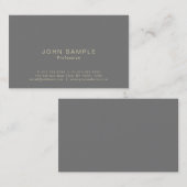Carte De Visite Moderne Professionnel Élégant Creative UV Matte (Devant / Derrière)