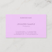 Carte De Visite Moderne professionnel élégant Monogramme luxueux (Dos)