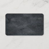 Carte De Visite Moderne professionnel gris rouge élégant tendance (Dos)