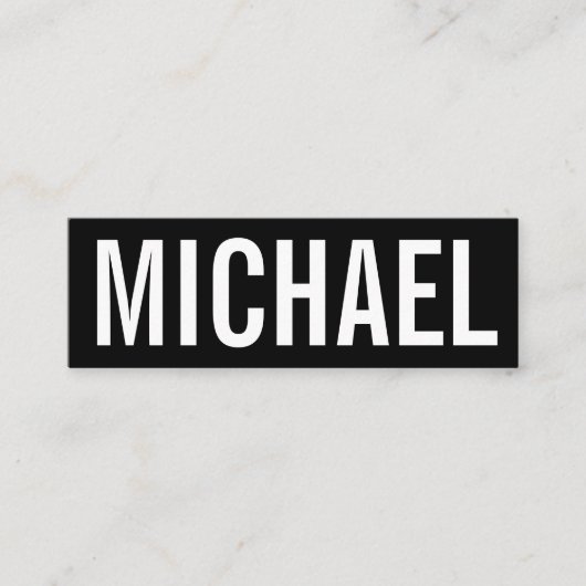 Carte de visite moderne professionnel minimaliste (Devant)