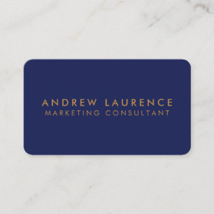 Carte De Visite Moderne Professionnel Minimaliste Exécutif Génériq