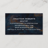 Carte De Visite Moderne Professionnel Minimaliste Exécutif Génériq (Dos)