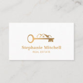 Carte De Visite Moderne, Professionnel, Réalisateur, Immobilier, P (Dos)