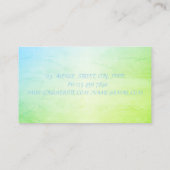 Carte De Visite Moderne Professionnelle Stylish Lips (Dos)