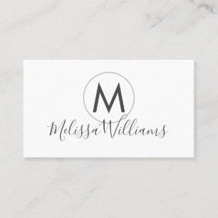 Carte de visite moderne Realtor MODÈLE avec code Q
