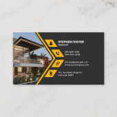 Carte De Visite Moderne Rénovation domiciliaire Entrepreneur Handy (Devant)